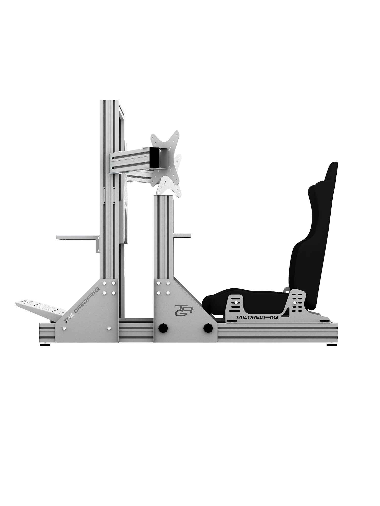 Sim Rig SRR4000 - Verkehrsweiß (RAL 9016) / Nein / Front Mount - Simucube