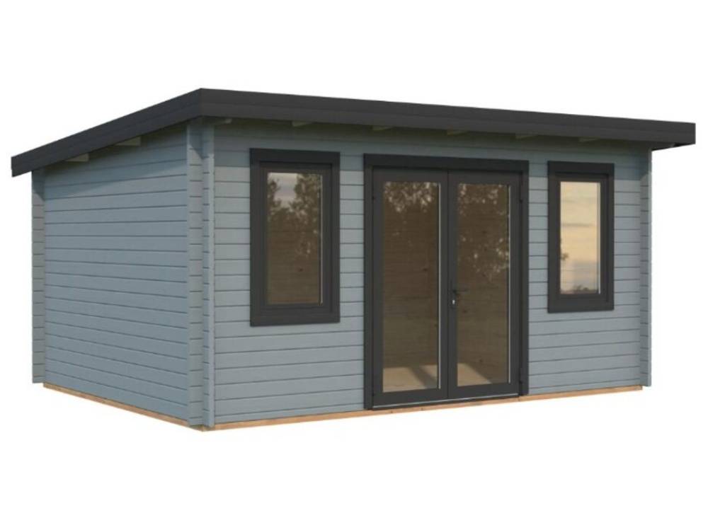 Anneks, Lisandra, 14,2 m², lyse-/antracitgrå