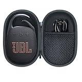 Fodral fodral fodral för JBL Clip 5/Clip 4 Eco vattentät, bärbar högtalare för resor, endast väska (svart)