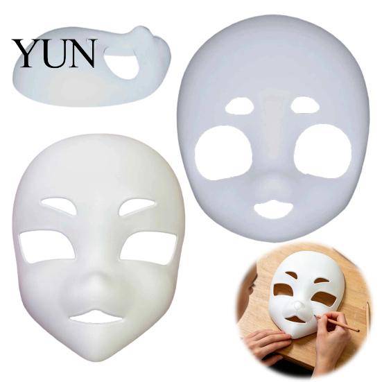 Gör-det-själv Målningsmask Fursuit Huvudbas Mask, Tom 3D Pälsdjur Therian för Halloween Cosplay Maskerad Kostymfest cm white