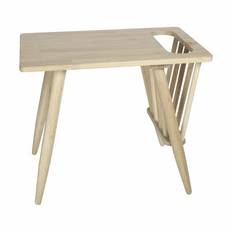 CASA Living Desert Home Sidebord m. magasinholder - H 45 x B 38 x L 56 cm - Egetræ - Lyst