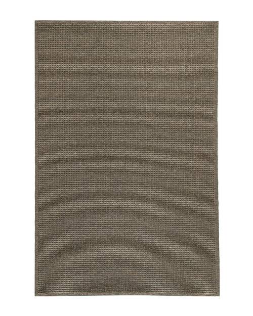Malaga mullvad - flatvävd matta 240 x 330 cm - Brun (240 x 330 cm)