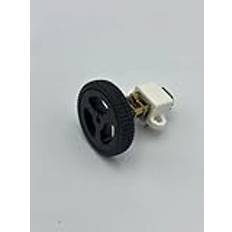 N20 Mini Micro 34MM fäste Metallväxelmotor 1 styck 60 varv/min 12 V