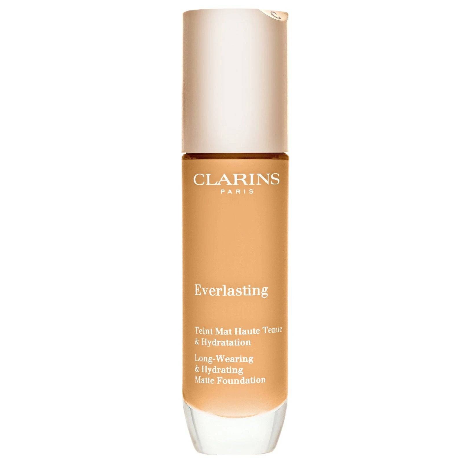 Clarins Everlasting Anti-Pollution flytande foundation 114 Cappucino 15 ml testprodukt