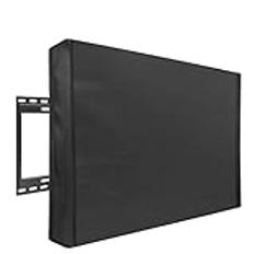 TV-överdrag för utomhusbruk TV Cover Trädgård Patio OutdoorProtect TV-skärm(Black,FOR 22 24inch TV)