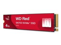 (ComputerSalg) WD Red SN700 WDS400T1R0C - SSD - 4 TB - intern - M.2 2280 - PCIe 3.0 x4 (NVMe)