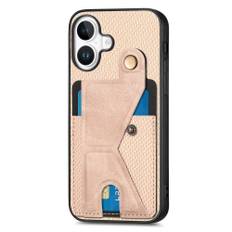 EIDERWOOD iPhone 16 K-Formet Hybrid Mobil Cover - Rose Gold