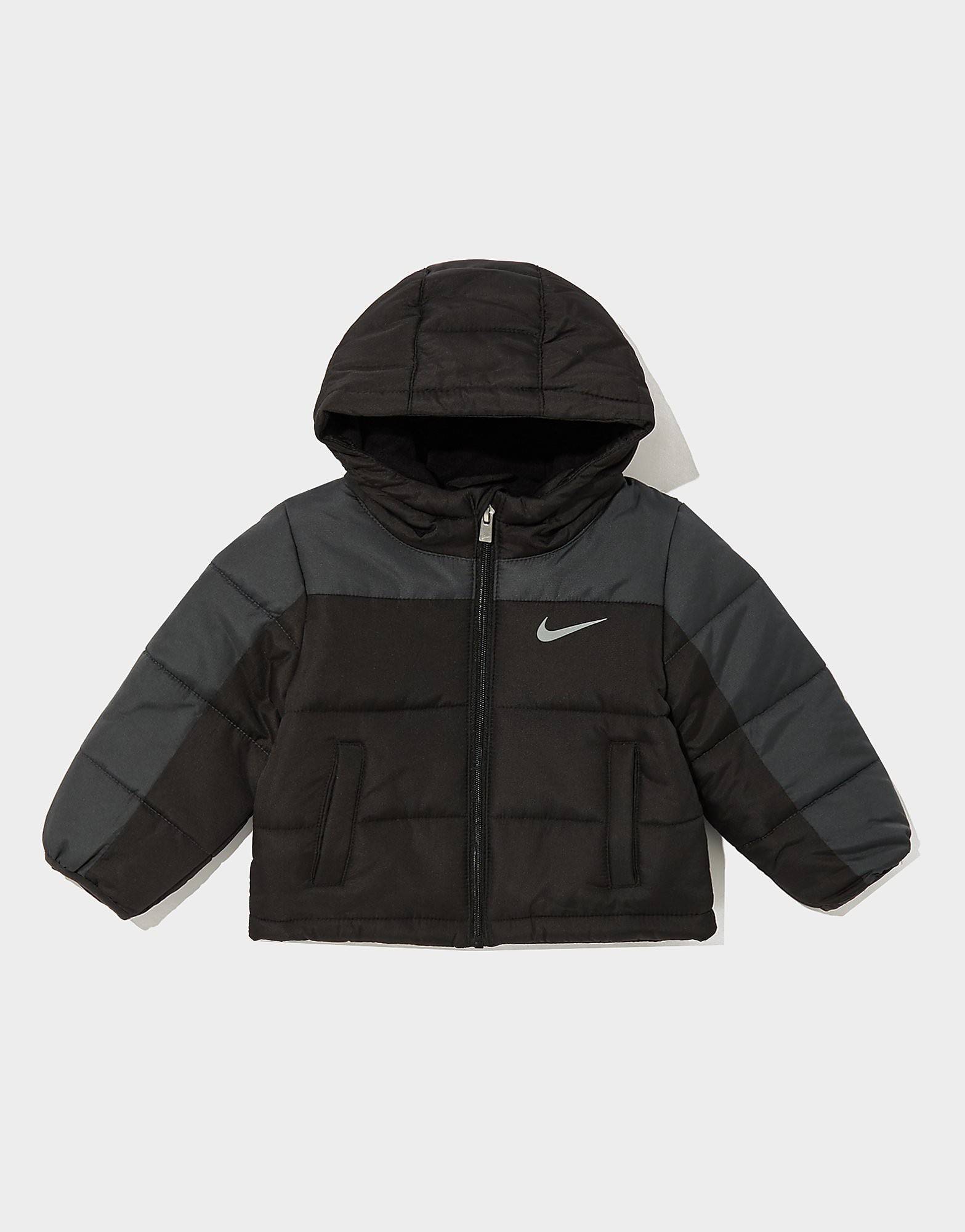 Nike Colour Block Baffled Jacket Infant, svart - 6-9M