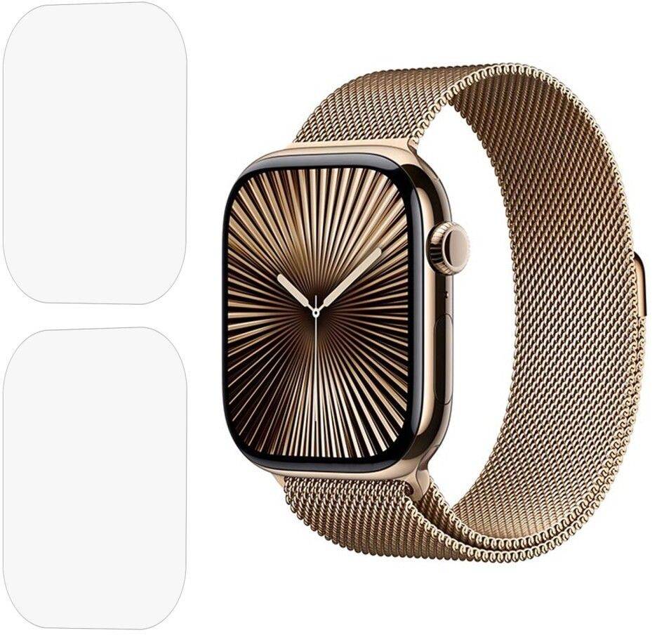 Trolsk Skærmbeskyttelse Full Cover Film 2-pak (Apple Watch 10/11 42 mm)