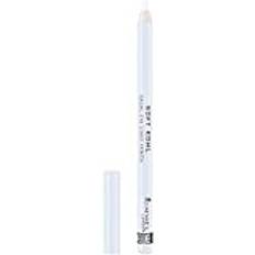Rimmel Soft Kohl Kajal professionell eyelinerpenna, 1,2 g, ren vit (förpackning med 3)