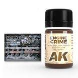 AK Interactive Enamel Color: Engine Grime 35ml AK…