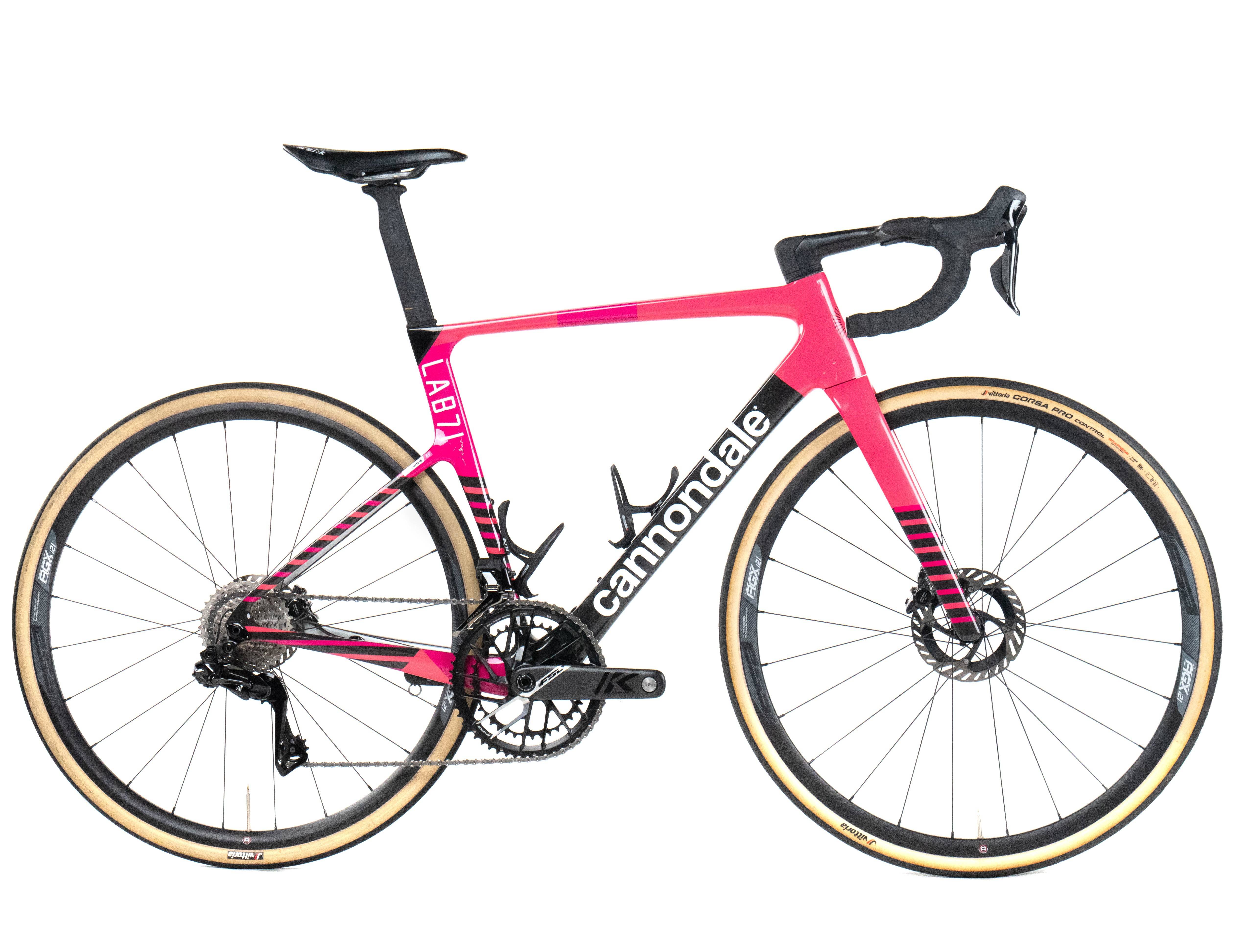 Cannondale Supersix Evo Hi-Mod 2025 Team EF Education-EasyPost Costa size 54 Shimano Dura-Ace Di2 2x12sp - Bikeroom / 54 / pink - custom paint lab-71 (54)
