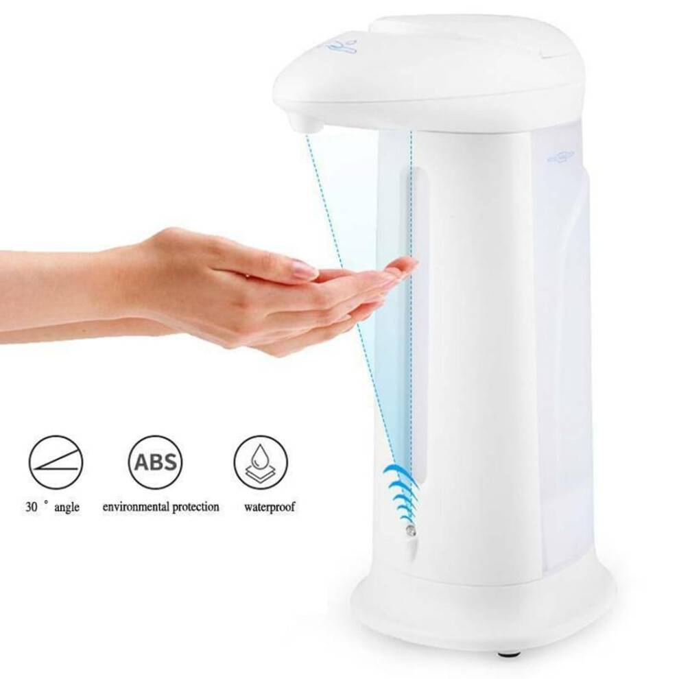Hurtig sæbedispenser, automatisk infrarød detektion med drypfrit design for effektiv hygiejne, berøringsfri sæbedispenser til hjemmet og kontoret