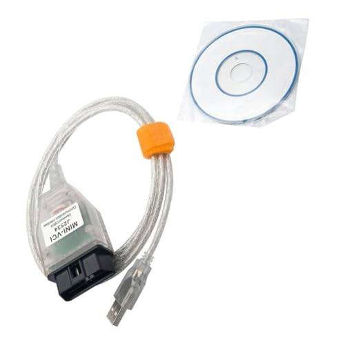 OBD2 diagnostiskt analysverktyg, 1,5 m mini VCI kodläsare kabel J2534 Riloer för Techstream-programvara innehåller en obd-läsare v13.00.022-b
