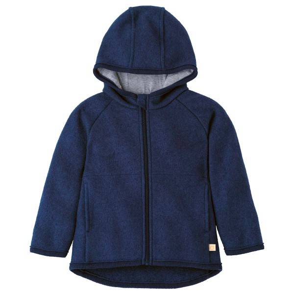 disana Kid's Walk-Jacke Zipp Yllejacka Barn Storlek 98/104 Färg blå