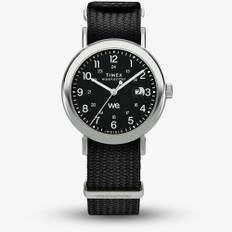 Timex Weekender Mens Black Fabric Watch TW2W86100