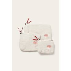 Ellos Home - Makeup taske / toilettaske Candela Peached - Beige - 14X18