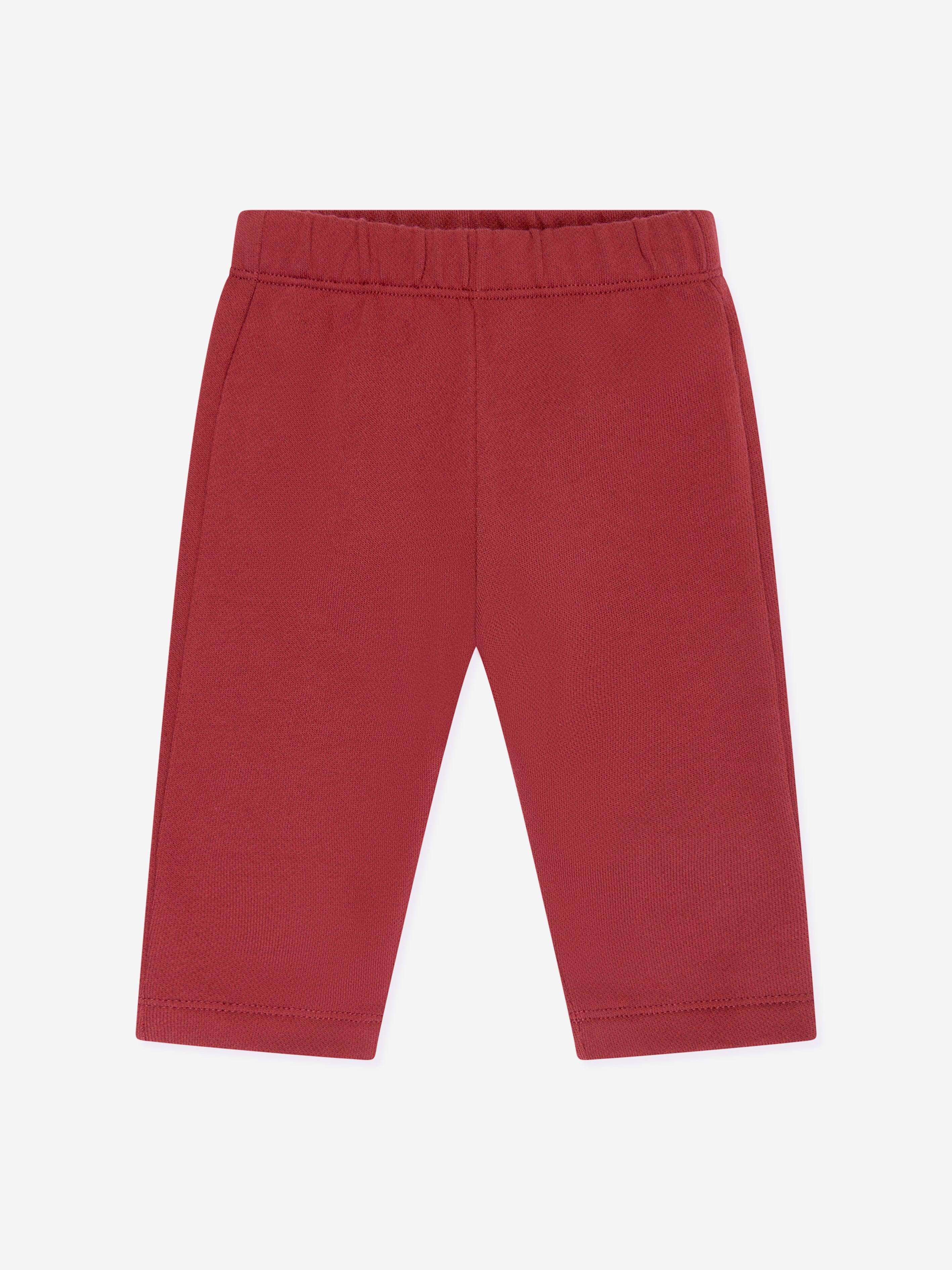Etro Baby Boys Pegaso Logo Joggers in Red - Red / 36 Mths (36 Mths)