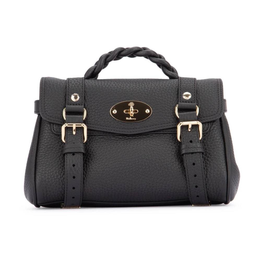 Mulberry Stilfulde Crossbody Tasker til hverdagsbrug - Tasker - Dame - Sort - ONE SIZE - Uld
