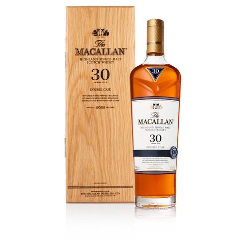 Macallan 30 Years, Double Cask 43%, Single Malt, 70 cl., 2022 Release