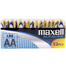 Maxell batteri Alkaline AA/LR6 1,5V, 32stk