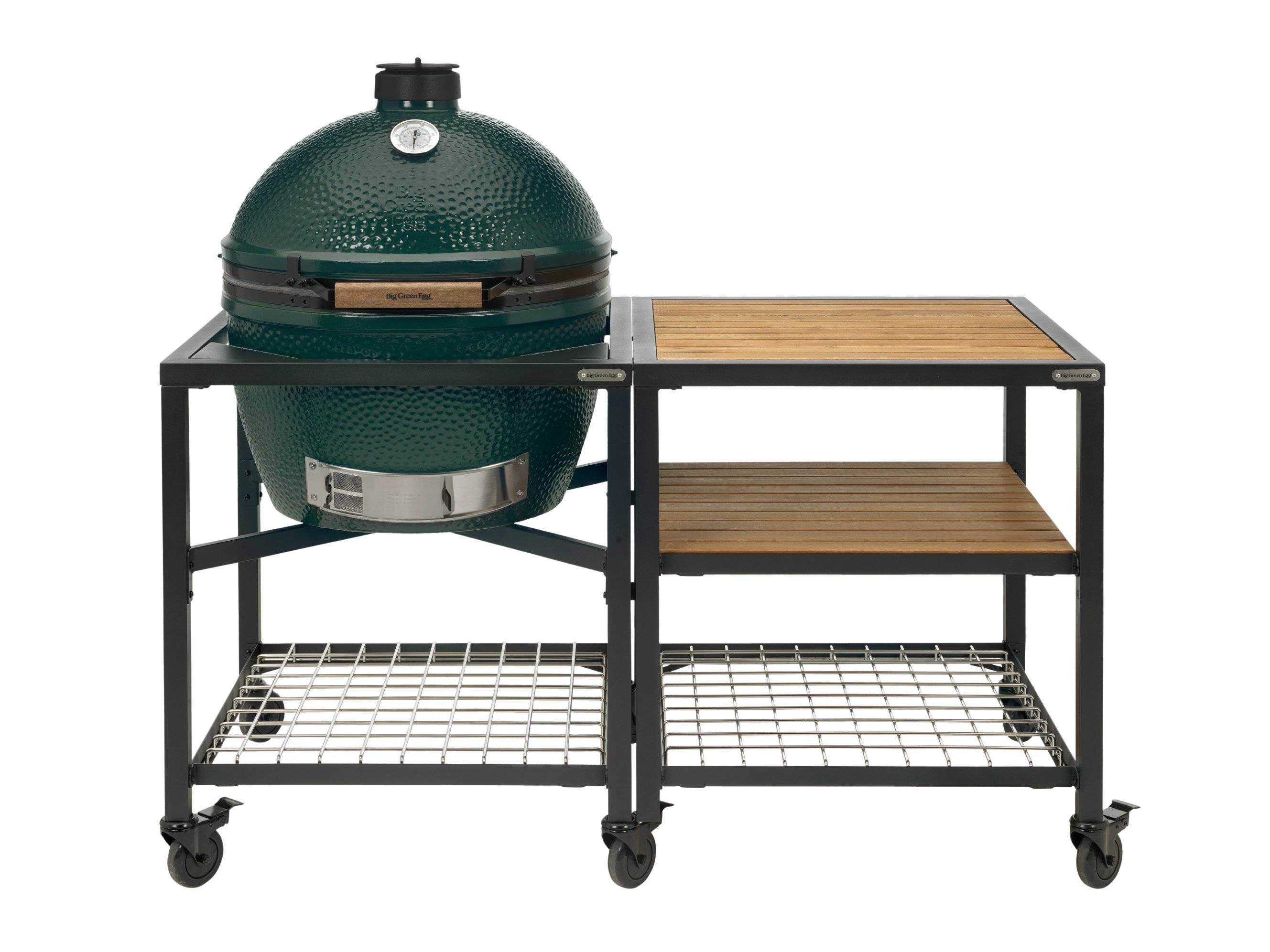 Big green egg Kolgrill Framepaket Plus XL - Grön / svart