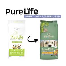 PureLife Light / Sterilised - Kornfrit - 12 kg