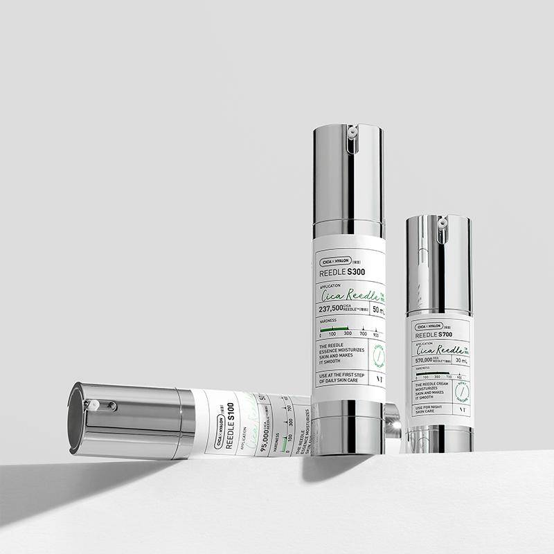 VT COSMETICS CICA Reedle Shot 100, Spicule Microneedling Serum för Pormaskar & Exfoliering, Exosomer, Centella Asiatica för Porslins hud, Hudtextur