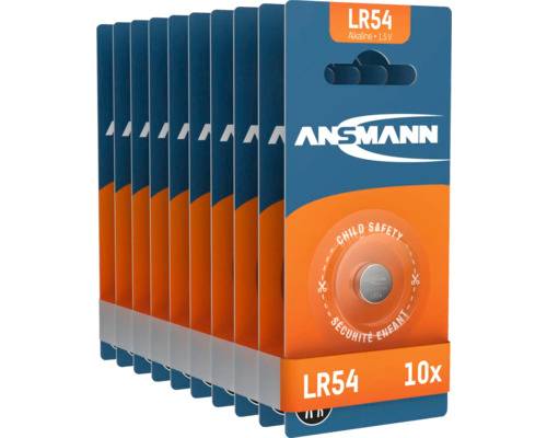 Knappcellsbatteri ANSMANN 1.5V LR54-bl