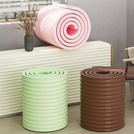 200x20CM Anti-Kollisionsskum Säkerhetsremsa Klippbar Självhäftande 1.2 CM Tjock Babysäkring Möbelhörn Skrivbord Bordskantsskydd Stötfångarskydd cm whi