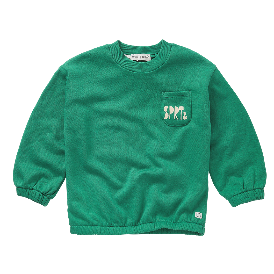 Sproet & Sprout | Sweatshirt Club Chaos | Deep green - 8Y