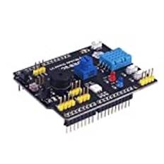 DollaTek Expansion Board Multifunktionell Expansion Board Inklusive fuktighetssensor och LM35 temperatursensor 9 i 1 kompatibel med Arduino UNO R3