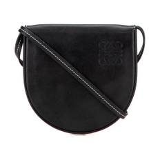 Loewe Pre-owned, Vintage , Dame, Sort, ONE SIZE, Læder, Brugt læderrygsæk