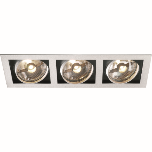 Kardan 3 - 230V downlights oligo - Pulverlakeret grå/Sort