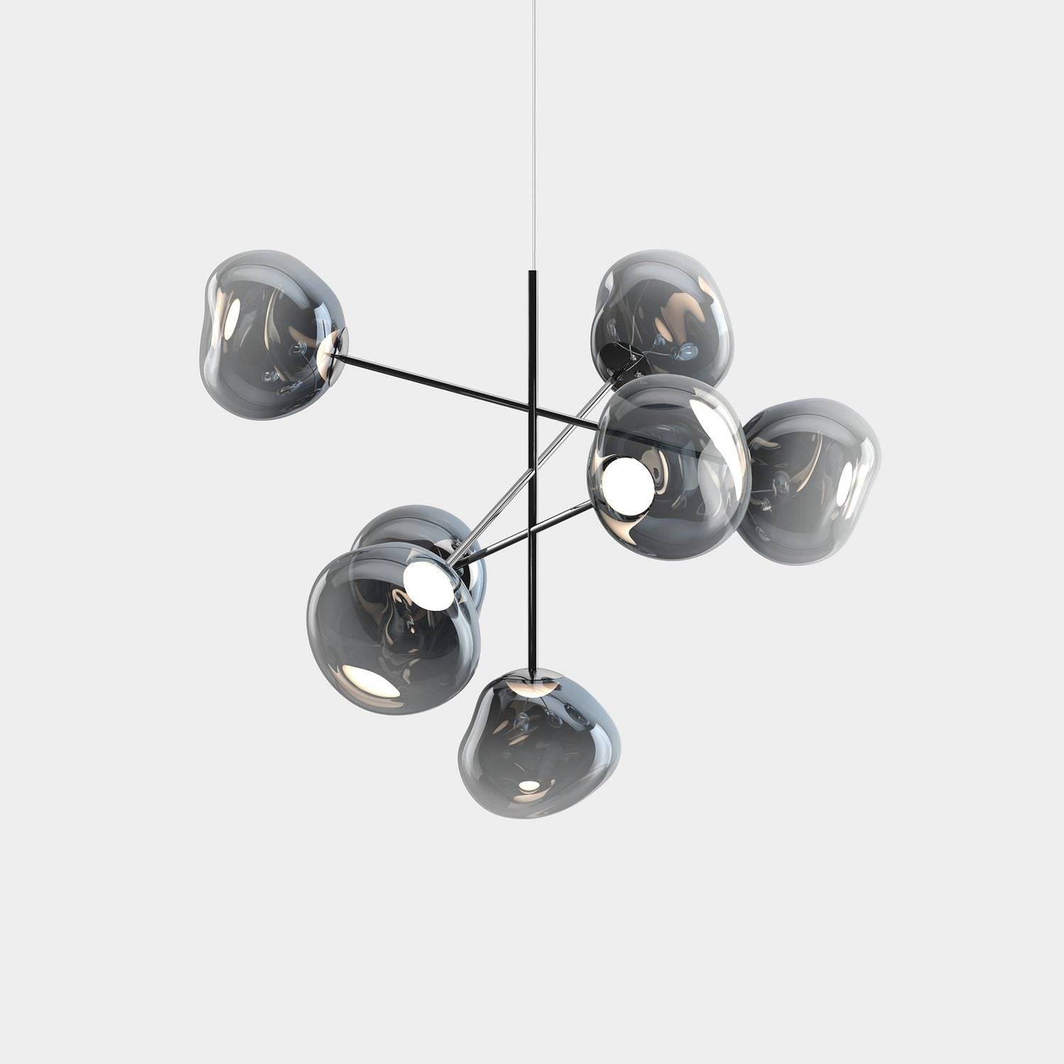 Tom Dixon - Melt Large Ljuskrona Nickel