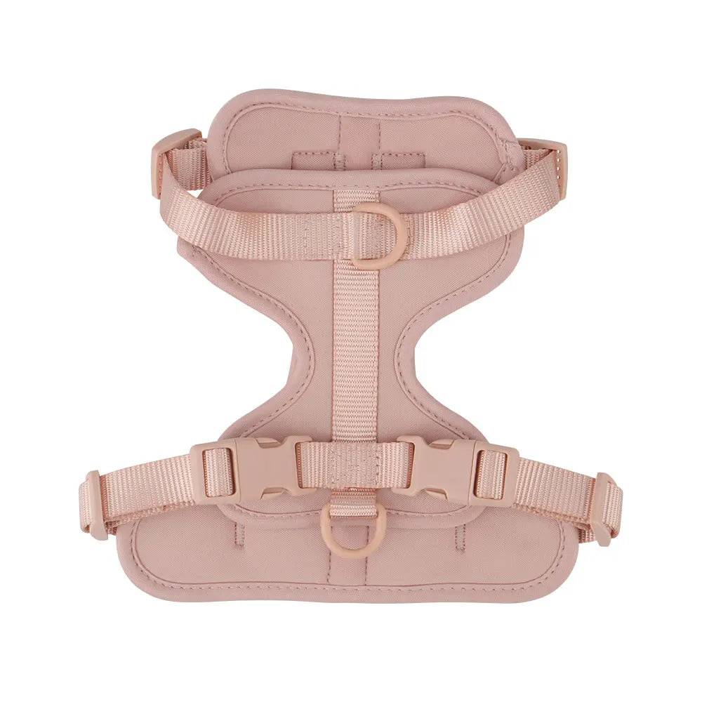 Breathable Adjustable Dog Harness Vest - Pink / L Neck 42-52cm (L Neck 42-52cm)