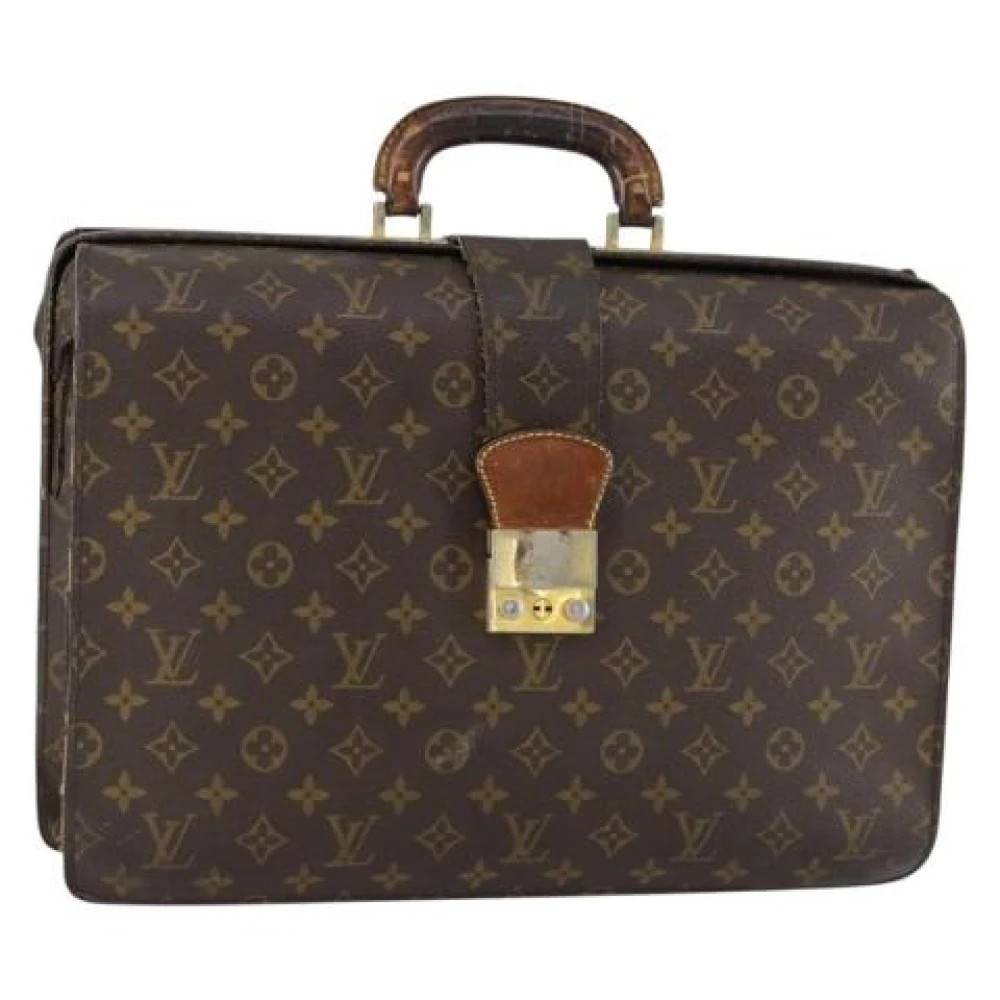 Louis Vuitton Vintage Pre-owned Canvas Håndtaske - Vintage - Dame - Brun - ONE SIZE -