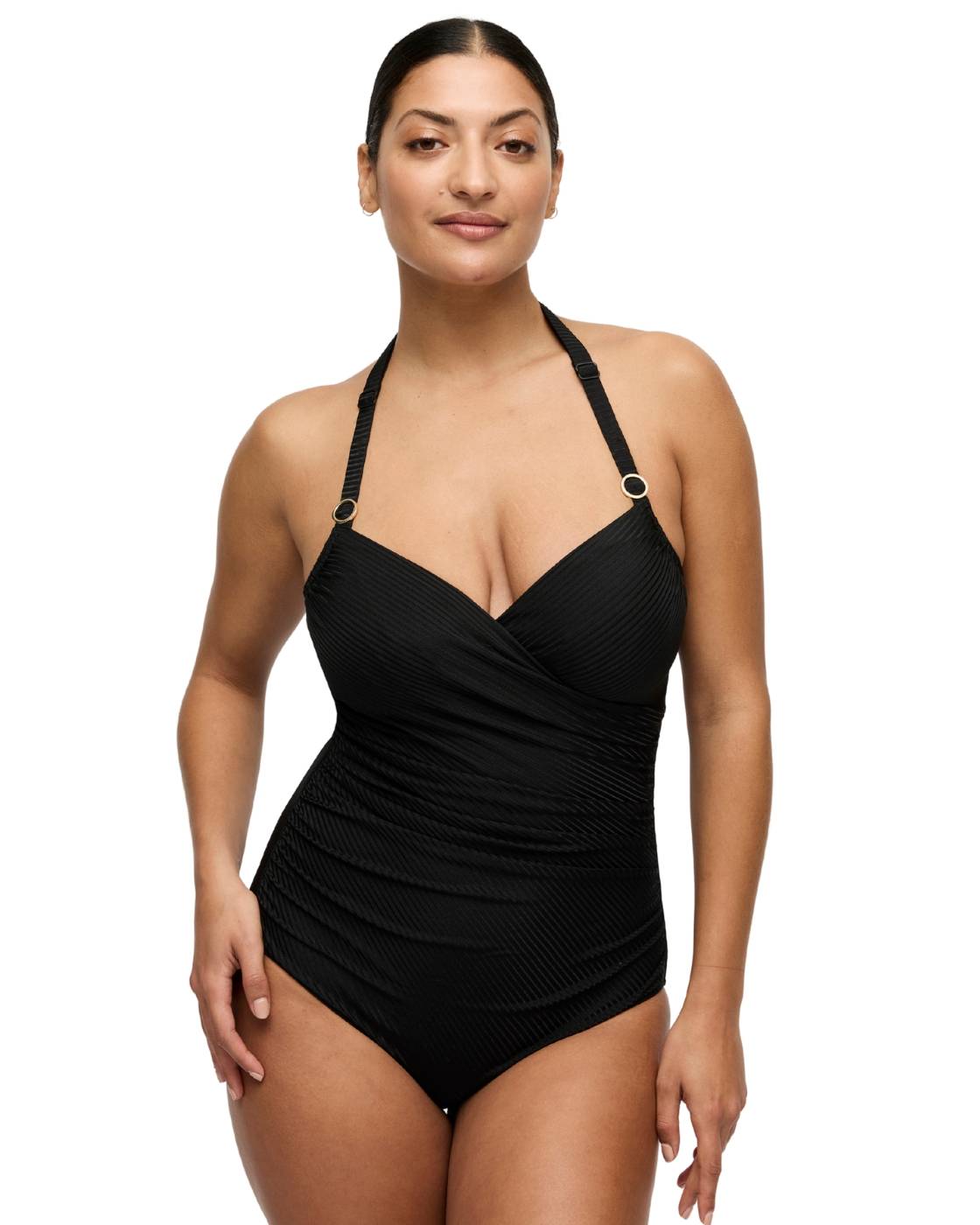 Prima Donna Delray Full Cup Control Swimsuit - Black - 36C