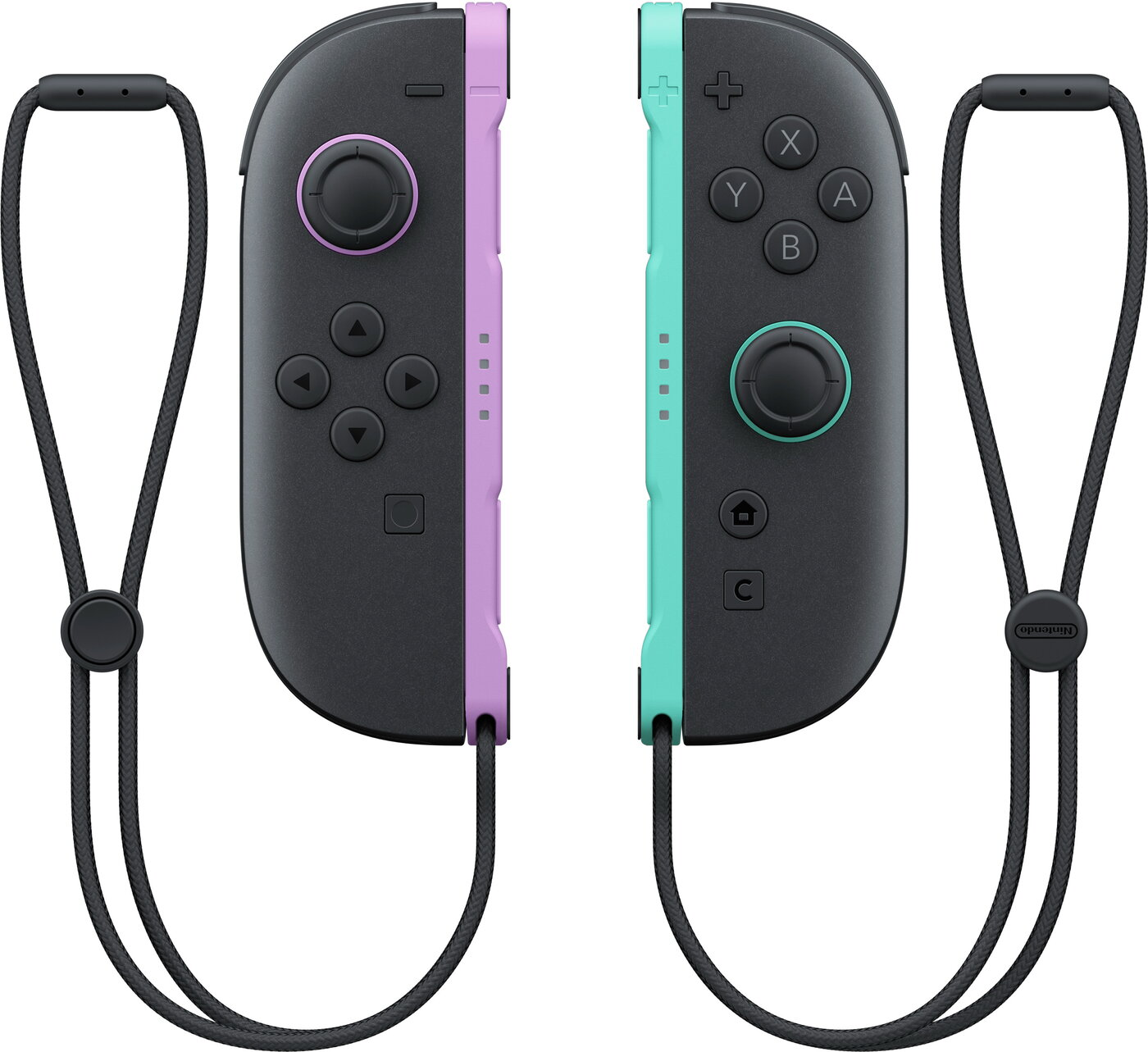 Nintendo Joy-Con 2 Pair Purple Green - Fyndvara