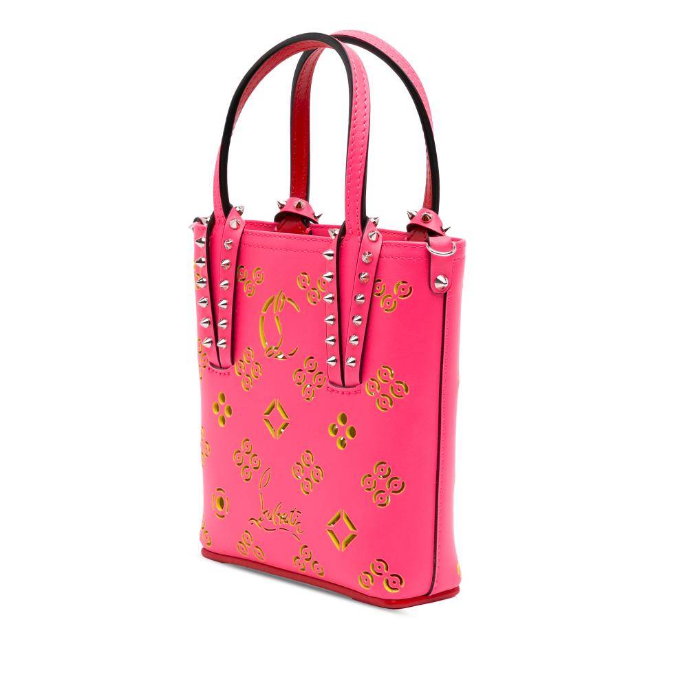 Christian Louboutin Vintage Tote Stl. - Totebags Från Magasin - Pink (L 18cm x W 15.50cm x D 5cm)
