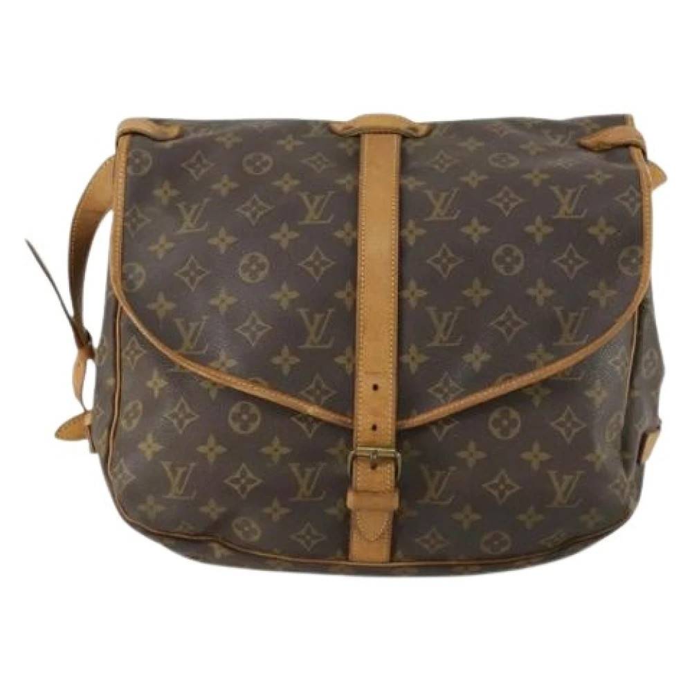 Louis Vuitton Vintage - Pre-owned Saumur Handväska Vintage - Dam - ONE Size - Läder