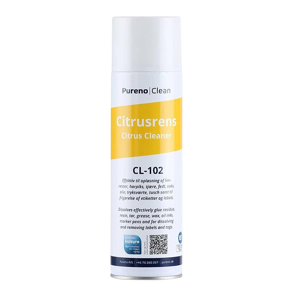 Citrusrens Pureno kulsyre 500 ml.