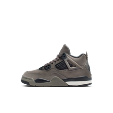 Jordan 4 Retro "Cave Stone and Black"-sko til mindre børn - grå - 33.5