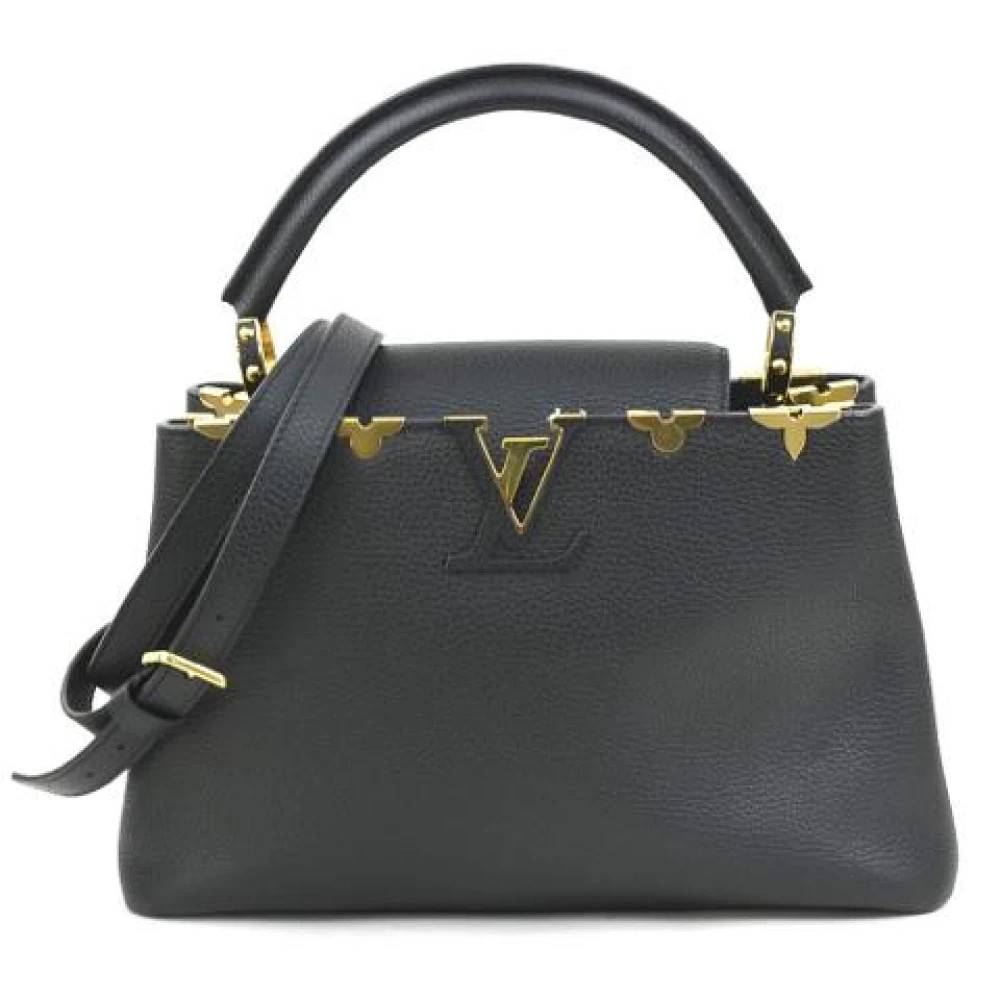 Louis Vuitton Vintage Pre-owned Vintage Skuldertaske - Vintage - Dame - Sort - ONE SIZE - Uld