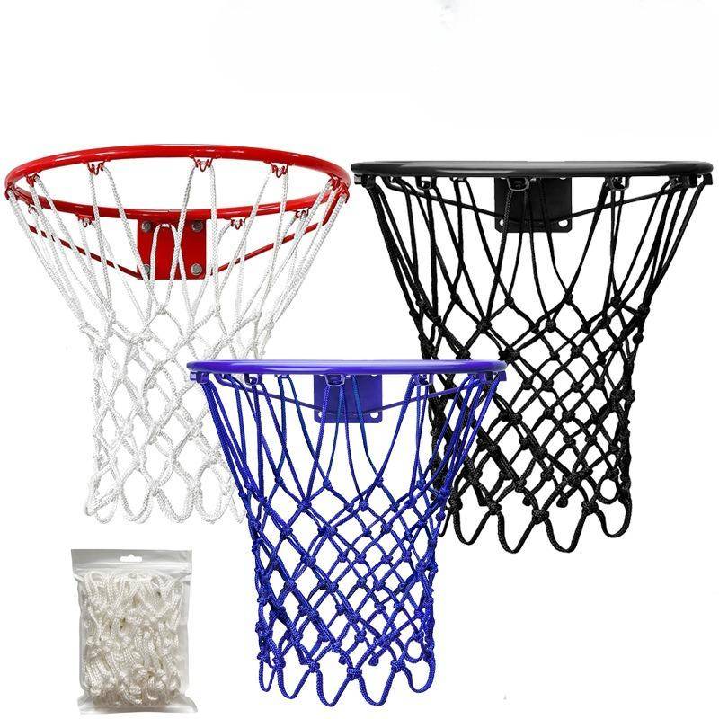 Basketkorg Ram Nät Standard Basketkorgskorg Professionell Tävlingsbasketkorg Nylonmaterial Är Starkt och Hållbart