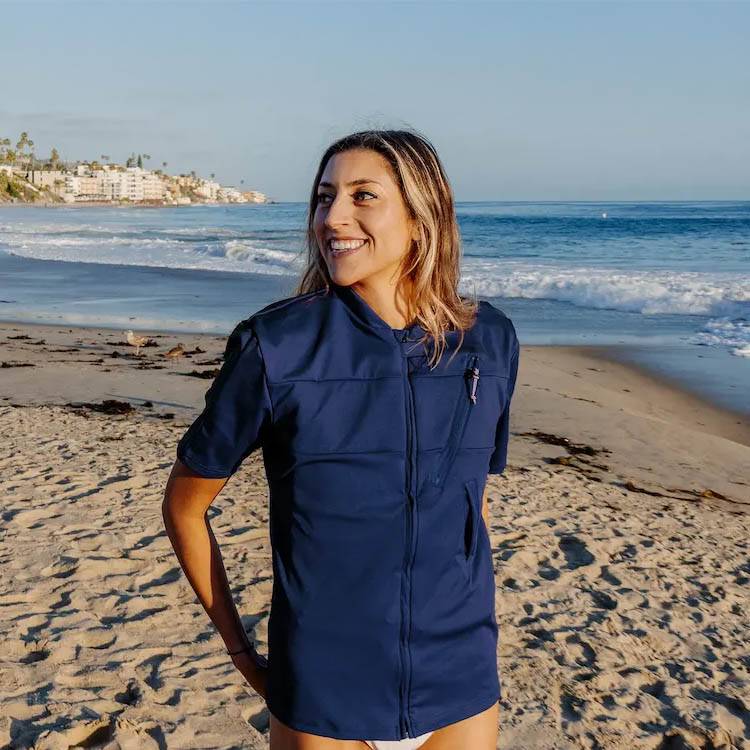 Flyttröja manuell, Floatee, Blå S