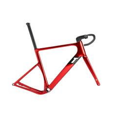 3T Racemax Italia Gravel Ramkit Rosso, Str. 58 - Röd (58)