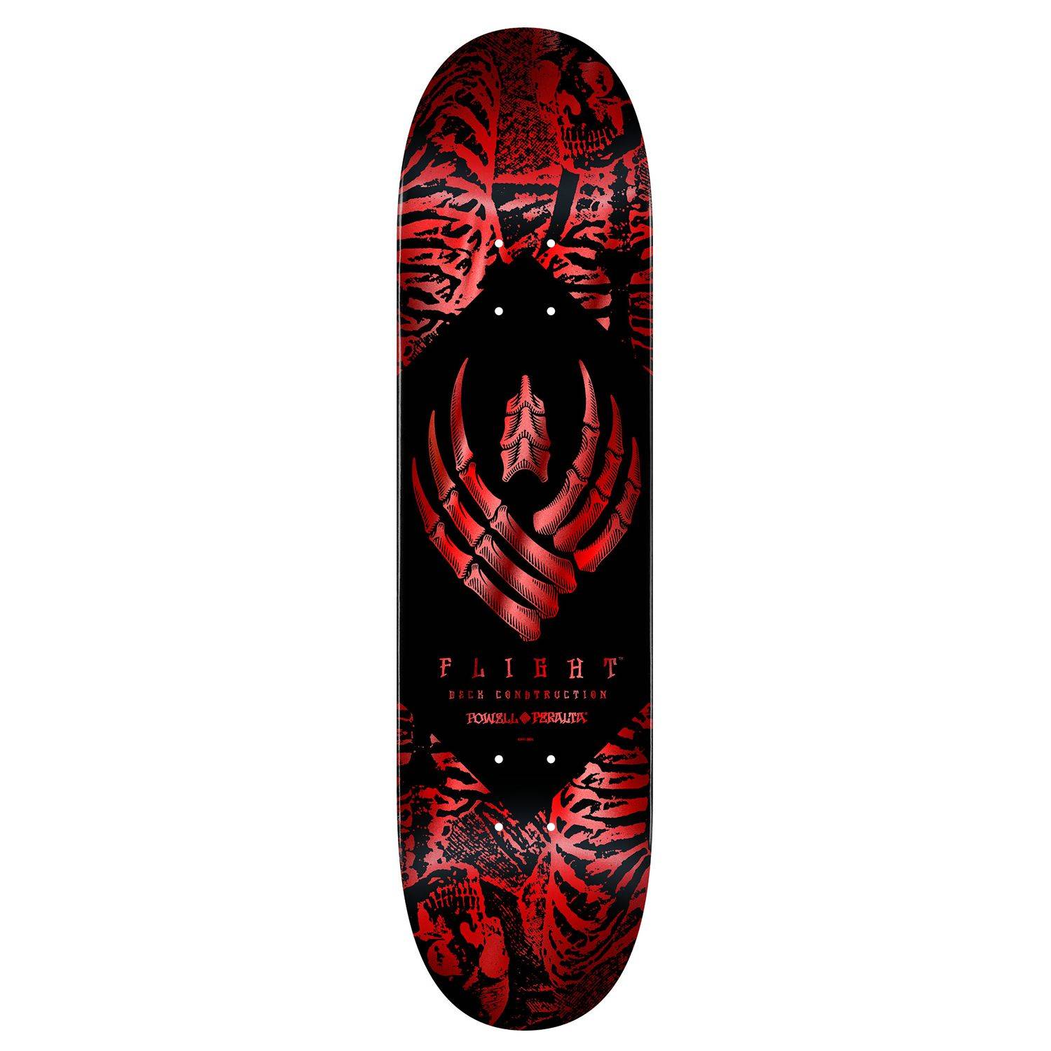 Skateboard Powell Peralta Flight Deck 8,38'' Red Foil