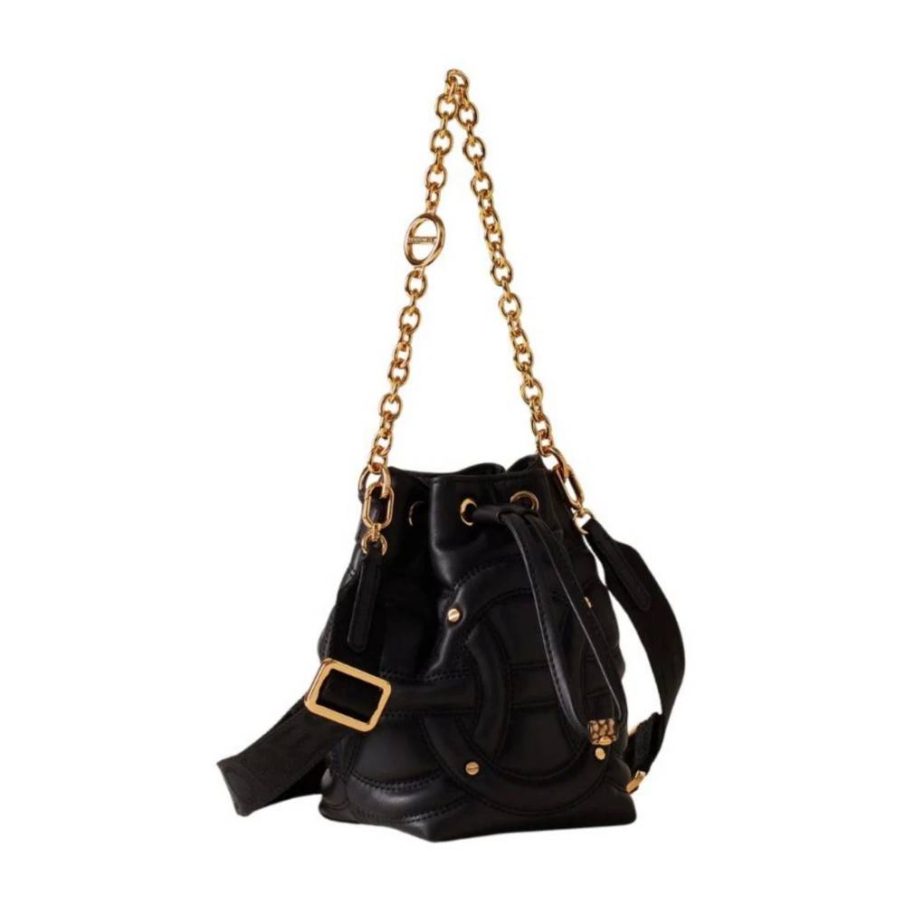 Borbonese Rondò Mini Bucket Bag - Tasker - Dame - Sort - ONE SIZE - Uld