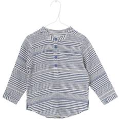 MINI A TURE Lai Skjorta, Navy, 68